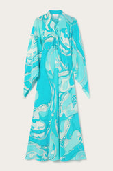 Orchidee Print Long Kaftan
WOMAN Pucci