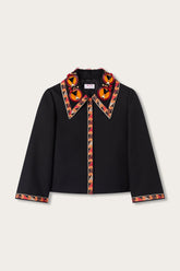Cotton Jacket with Embroidered Collar
WOMAN Pucci