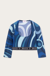 Marmo-Print Crop Top
WOMAN Pucci