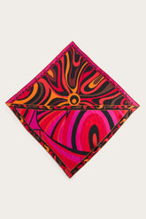 Iride and Marmo Print Silk Carrè
WOMAN Pucci