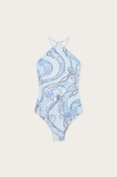 Orchidee Print Cross-Strap Swimsuit
WOMAN Pucci