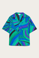 Iride Print Bowling Shirt
Pucci