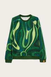 Marmo Print Fleece Sweatshirt
Pucci