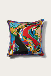 Orchidee and Iride-Print Small Silk-Twill Cushion
Pucci
