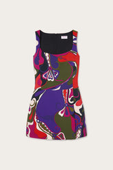 Orchidee Print Short Dress
WOMAN Pucci