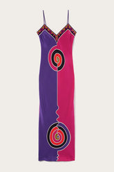 Astro Print Long Crêpe de Chine Dress
WOMAN Pucci