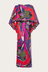 Orchidee Print Long Dress with Shawl
WOMAN Pucci