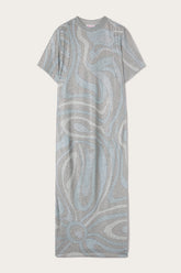 Marmo Print Dress in Jersey Lamé
WOMAN Pucci