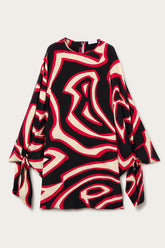 Labirinto Print Short Silk Kaftan
WOMAN Pucci