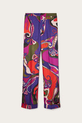 Orchidee Print Silk Pajama Trousers
WOMAN Pucci