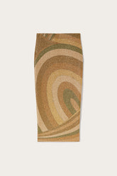 Iride Print Lamé Jersey Midi Skirt
WOMAN Pucci