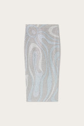 Marmo Print Midi Skirt in Jersey Lamé
WOMAN Pucci