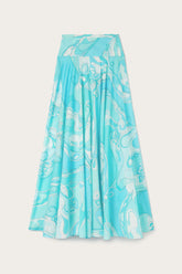 Orchidee Print Long Cotton Skirt
WOMAN Pucci