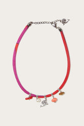 Marmo Print Choker With Pendants
WOMAN Pucci