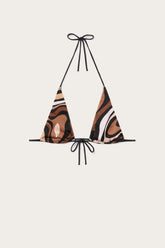 Marmo Print Triangle Bikini Top
WOMAN Pucci