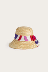 Straw Hat with Printed Bow
Pucci