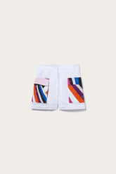 Iride-Print Broderie Anglaise Shorts
Pucci