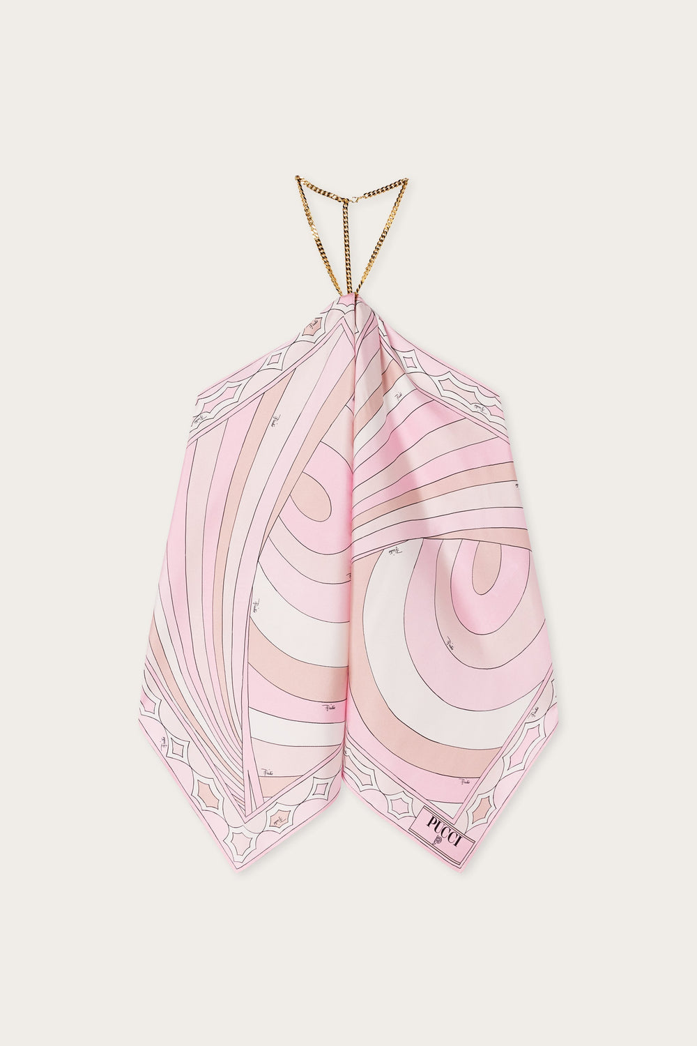 Iride Print Chain Top
 WOMAN Pucci