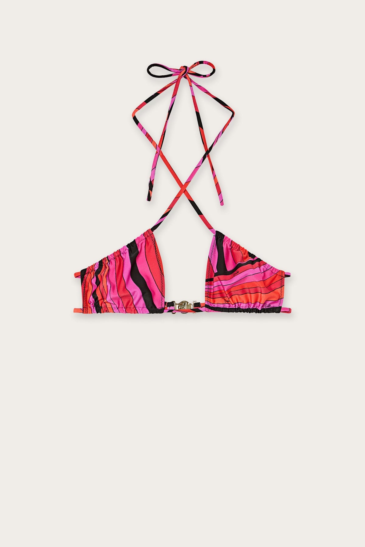 Iride Print Bikini Top
 WOMAN Pucci