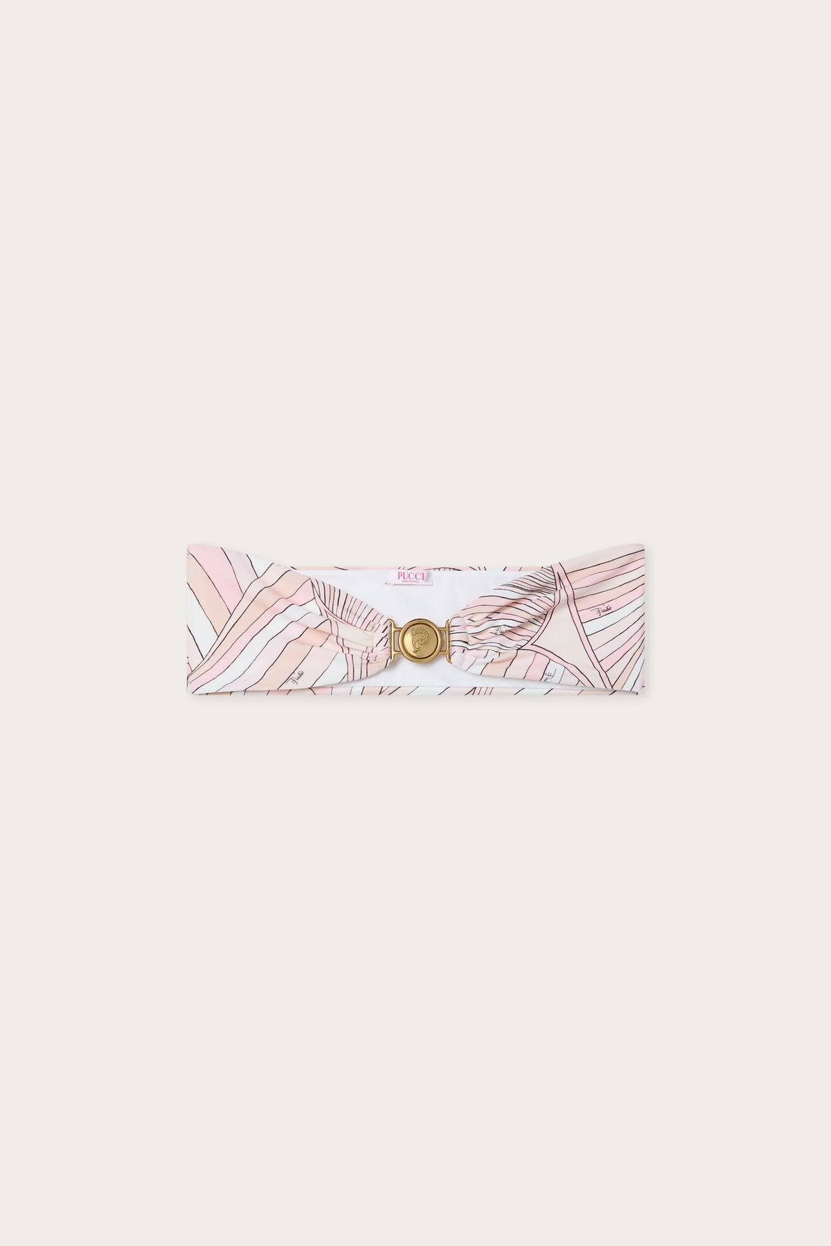 Iride Print Bikini Top
 WOMAN Pucci
