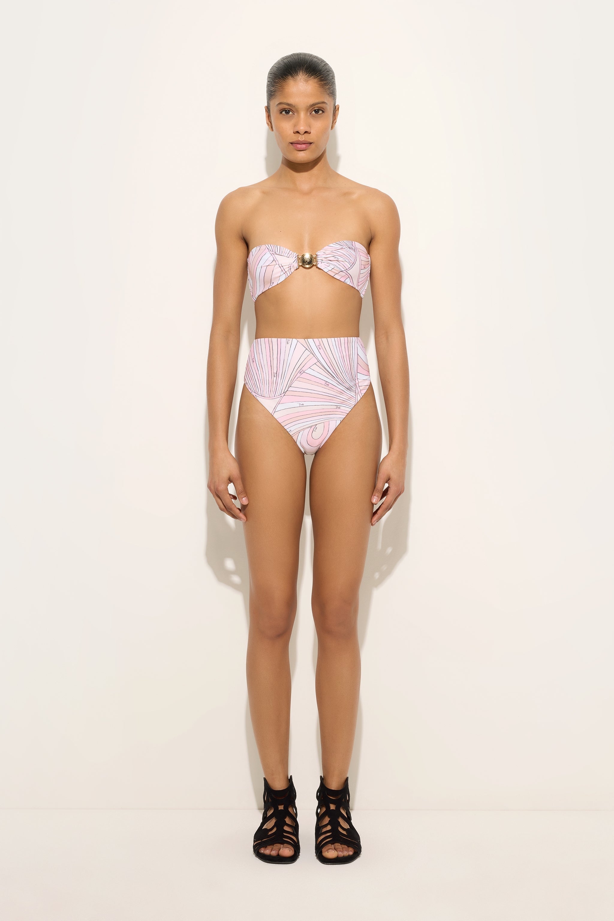 Iride Print Bikini Top
 WOMAN Pucci