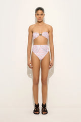 Iride Print Bikini Top
 WOMAN Pucci