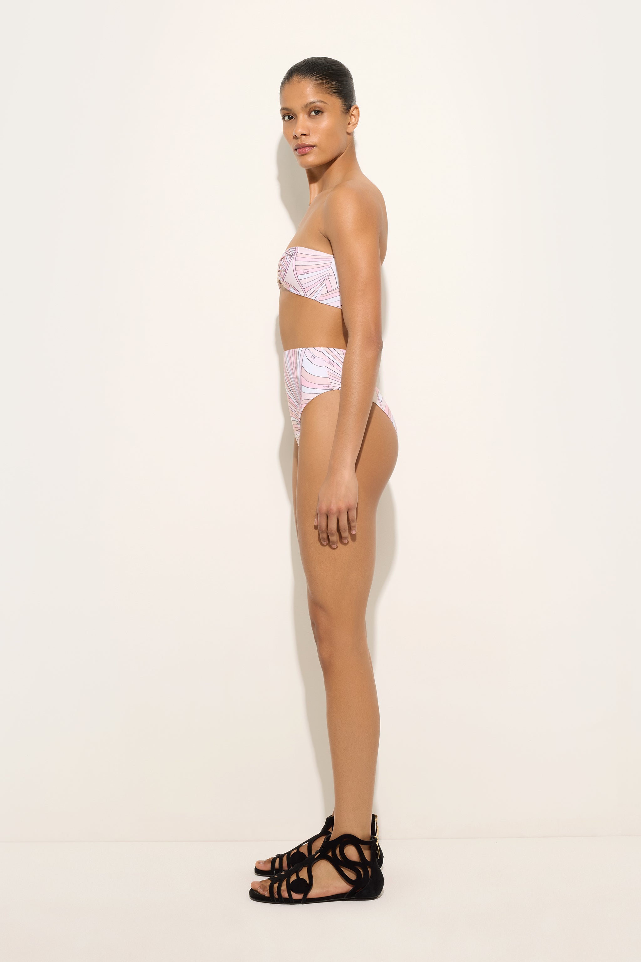 Iride Print Bikini Top
 WOMAN Pucci