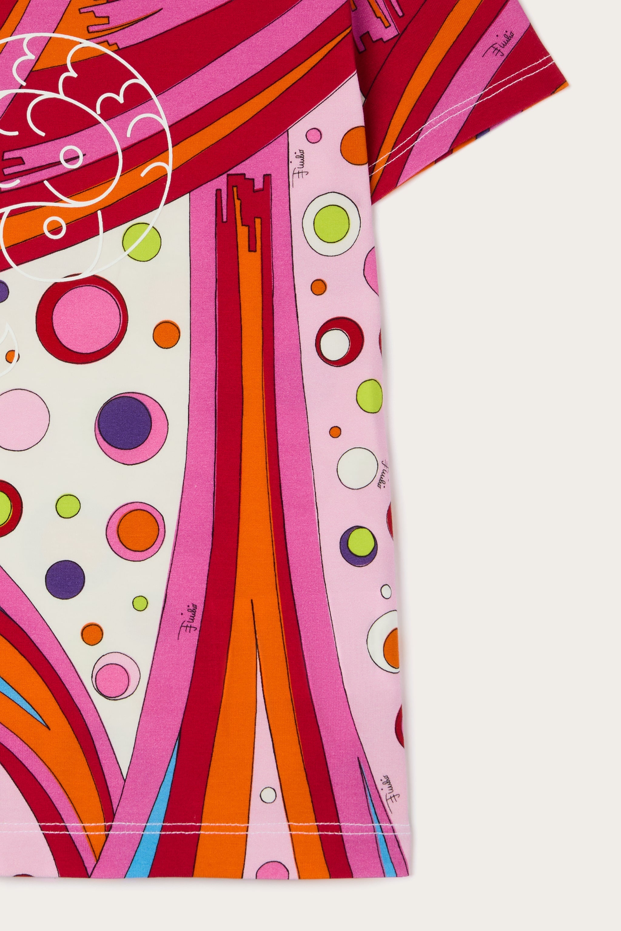 Fontane Print T-shirt
  Pucci